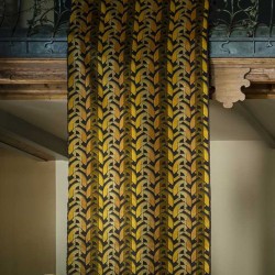 Tissu Ameublement Casal LEMPICKA JOUR Velours Jacquard Géométrique