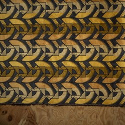 Tissu Ameublement Casal LEMPICKA JOUR Velours Jacquard Géométrique