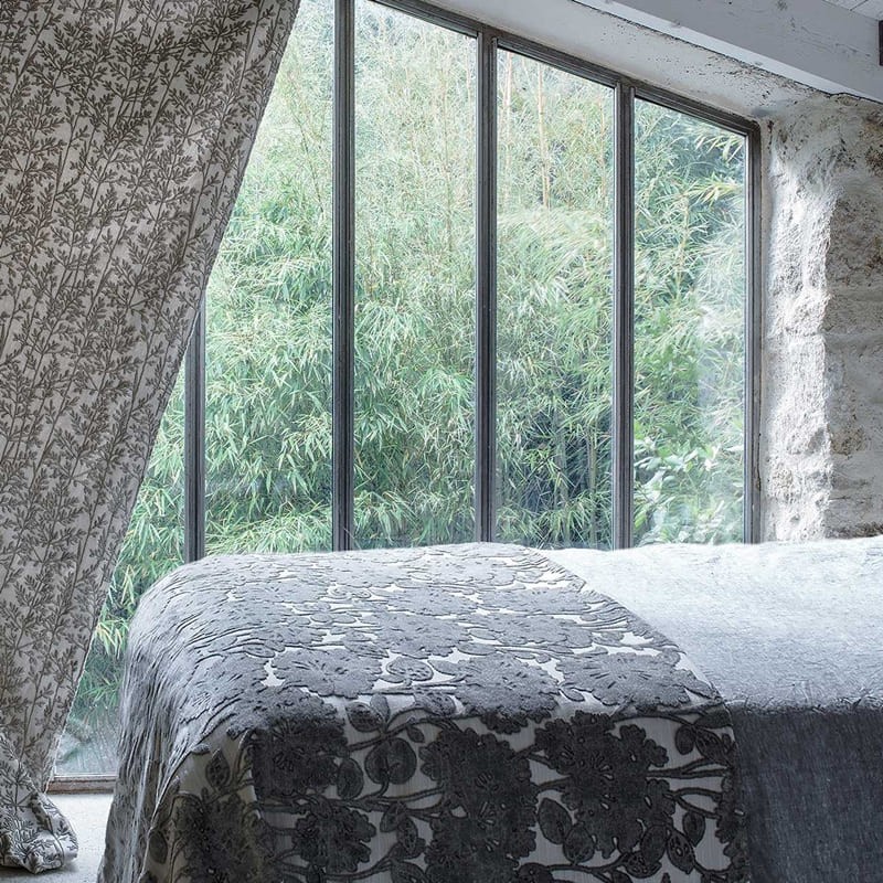 Tissu d'ameublement ANGELIQUE Casal Jacquard Velours