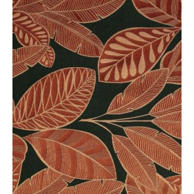 2480713-YUCATAN-terracotta fond vert - OEKO-TEX